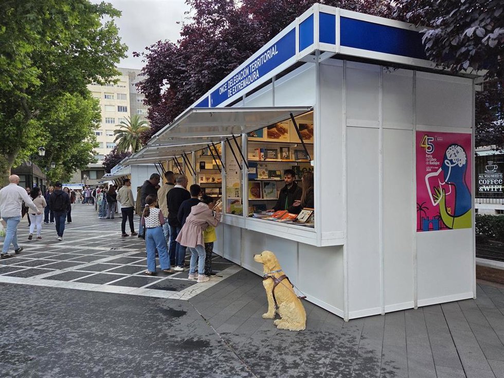 Imagen de la 45º edición de la Feria del Libro de Badajoz