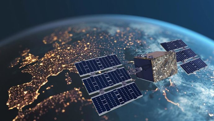 Archivo - Imagen de archivo. Un satélite de Sateliot.