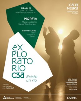 Cartel de la performance 'Morfia'.