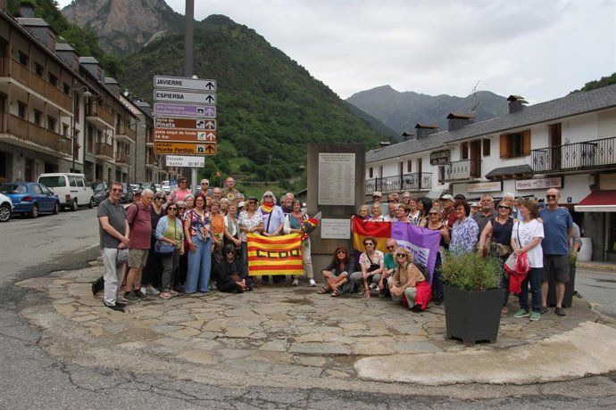 La Asociación Sobrarbense de la Bolsa de Bielsa rinde homenaje al monolito en las jornadas de 2025