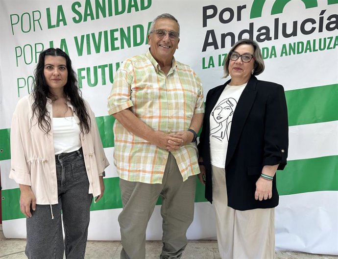El candidato de Por Andalucía al Parlamento andaluz por la provincia de Huelva, José Antonio Jiménez.