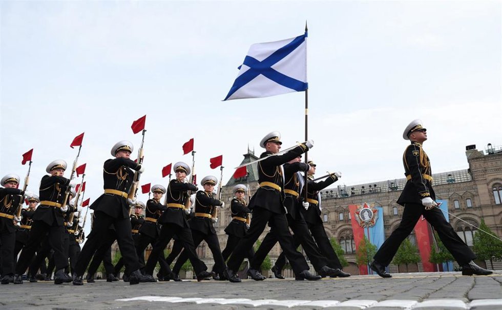 Imagen de archivo del desfile militar de la Victoria en Moscú, a 9 de mayo de 2026
