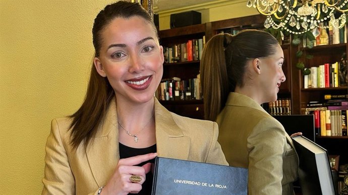 La investigadora, Sandra Martínez Álvarez.