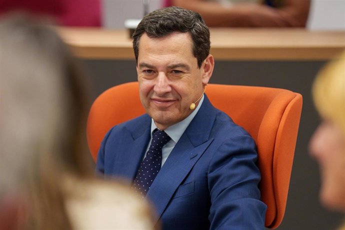 Archivo - El presidente del PP andaluz y candidato a la reelección, Juanma Moreno.