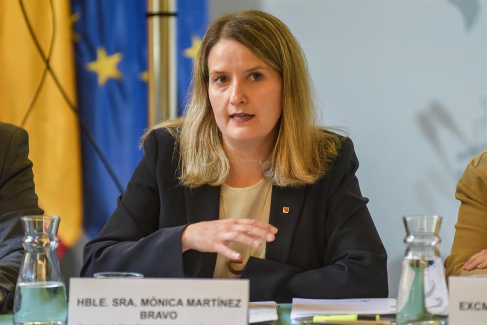 Archivo - La consellera de Derechos Sociales e Inclusión de la Generalitat, Mònica Martínez Bravo