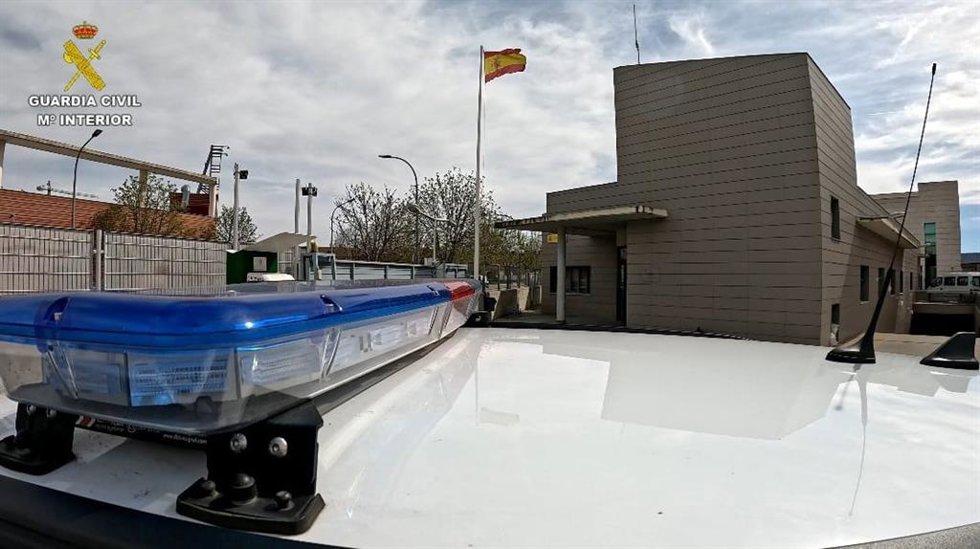 Vehículo de la Guardia Civil