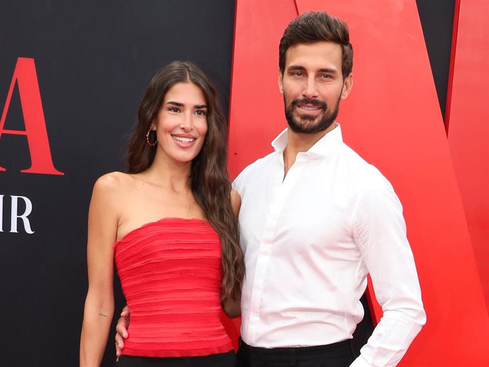Lidia Torrent y Jaime Astrain en el estreno de 'Berlín y la dama de armiño' en Sevilla