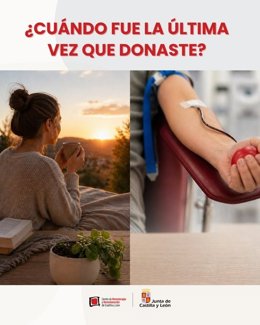 Imágenes difundidas por @donasangre para llamar a la donación