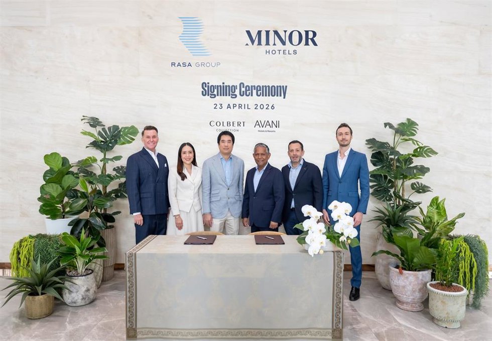 Minor Hotels firma el primer Colbert Collection en Asia y un nuevo Resort Avani en Koh Phangan