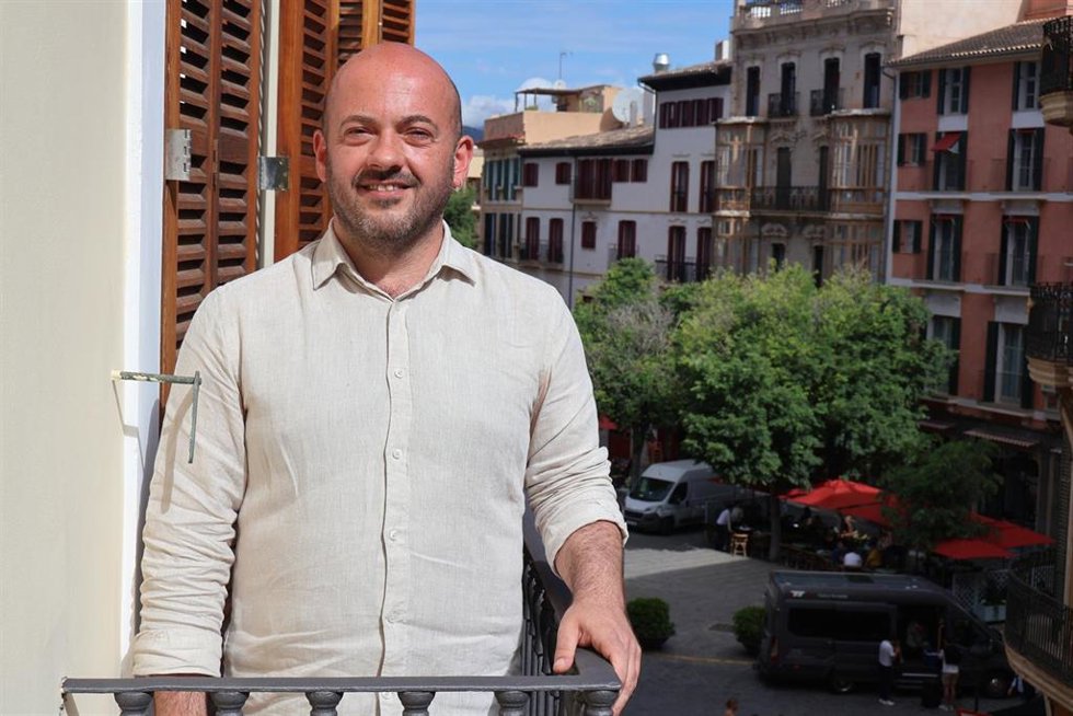 El regidor de MÉS per Palma, Miquel Àngel Contreras.