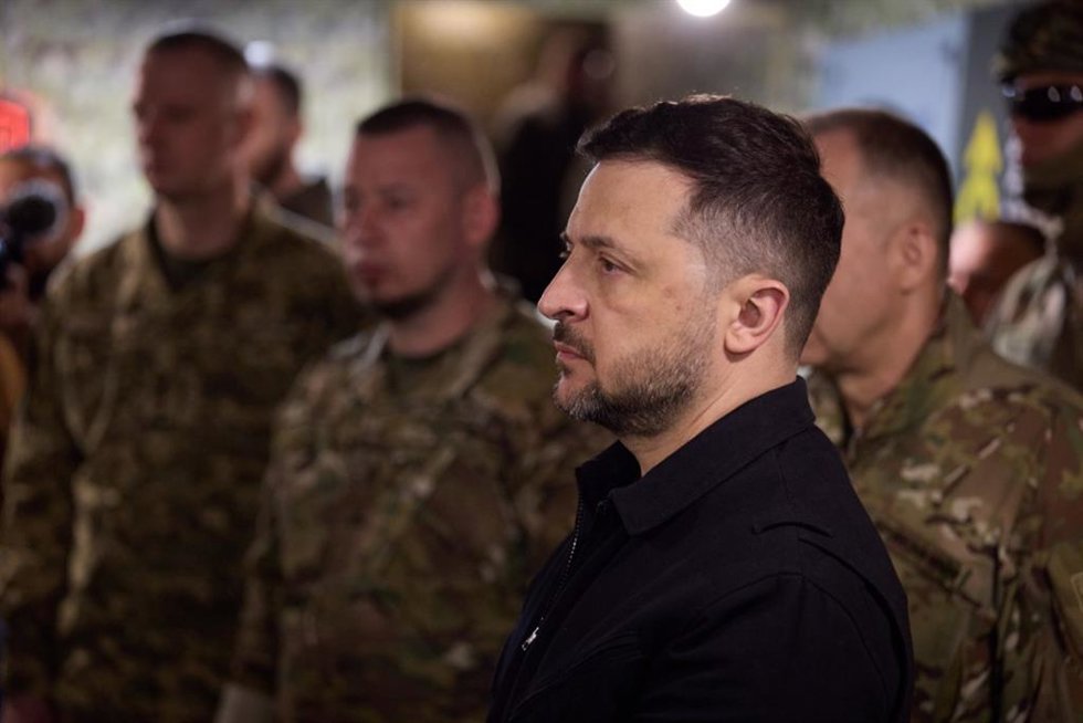 Volodimir Zelenski, presidente de Ucrania.