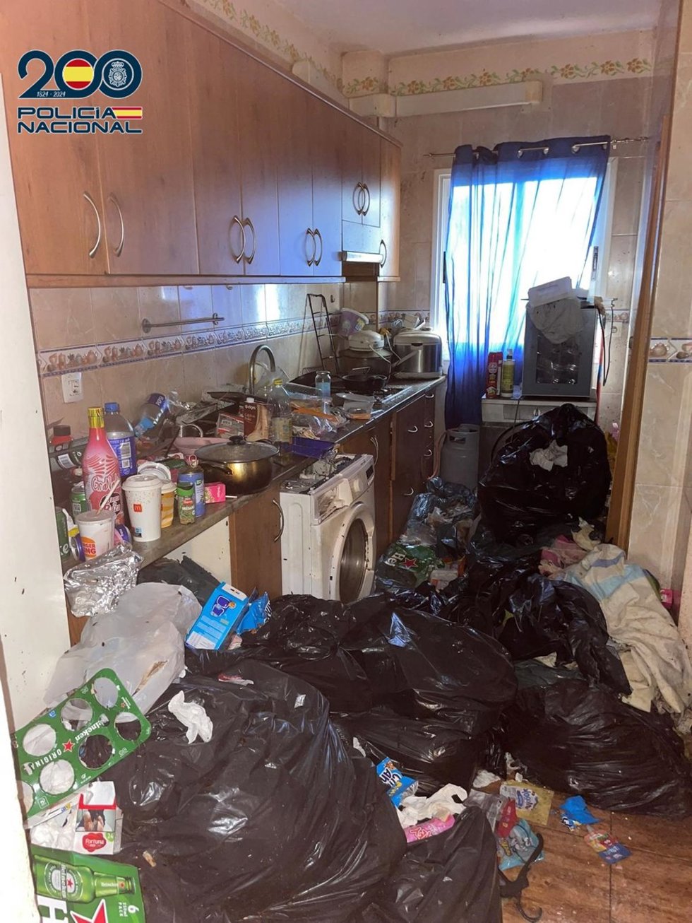 Vivienda insalubre donde se vendía droga en Santa Cruz de Tenerife