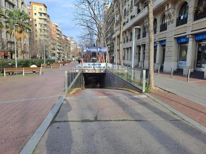 Parking Mistral de Barcelona