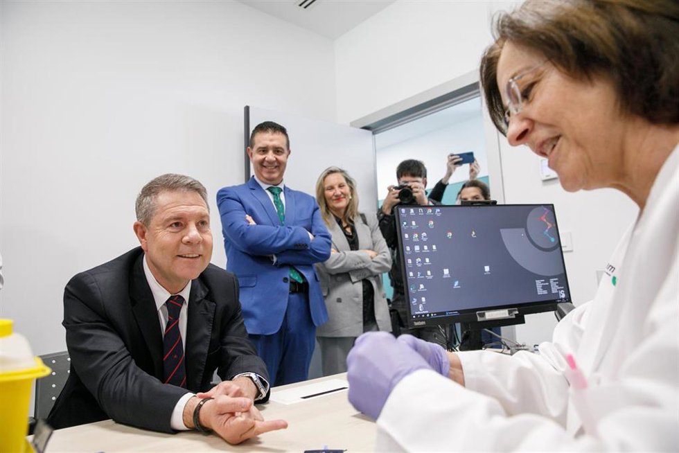 El presidente de Castilla-La Mancha, Emiliano García-Page, inaugura el nuevo Centro de Salud número 3 de la ciudad de Albacete