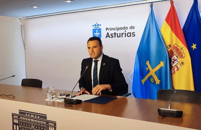 El consejero de Presidencia y portavoz del Gobierno asturiano, Guillermo Peláez.