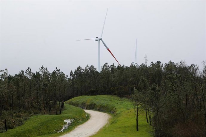 Archivo - Un molino de viento en imagen de archivo.