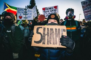 Archivo - Protesta d'uns activistes a Minneapolis contra la presència de l'ICE