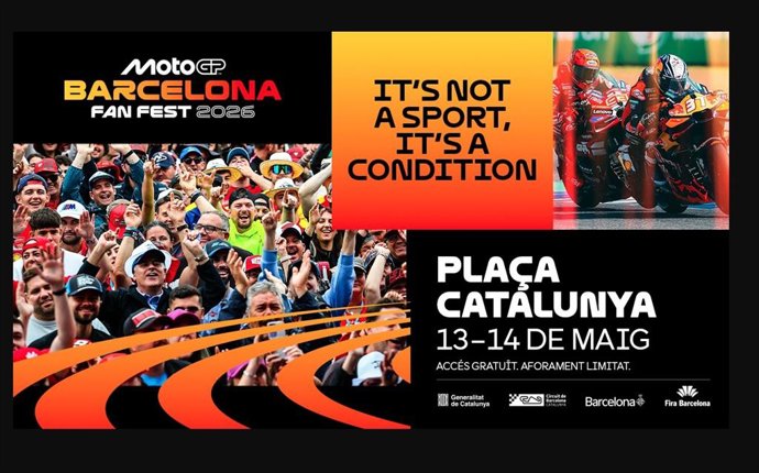 Cartel del MotoGP Fan Fest