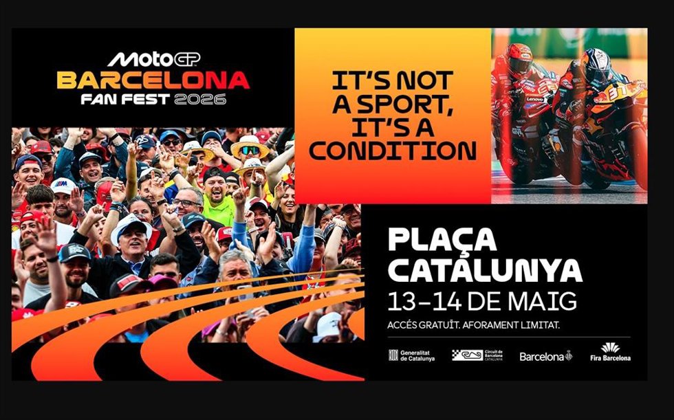 Cartel del MotoGP Fan Fest
