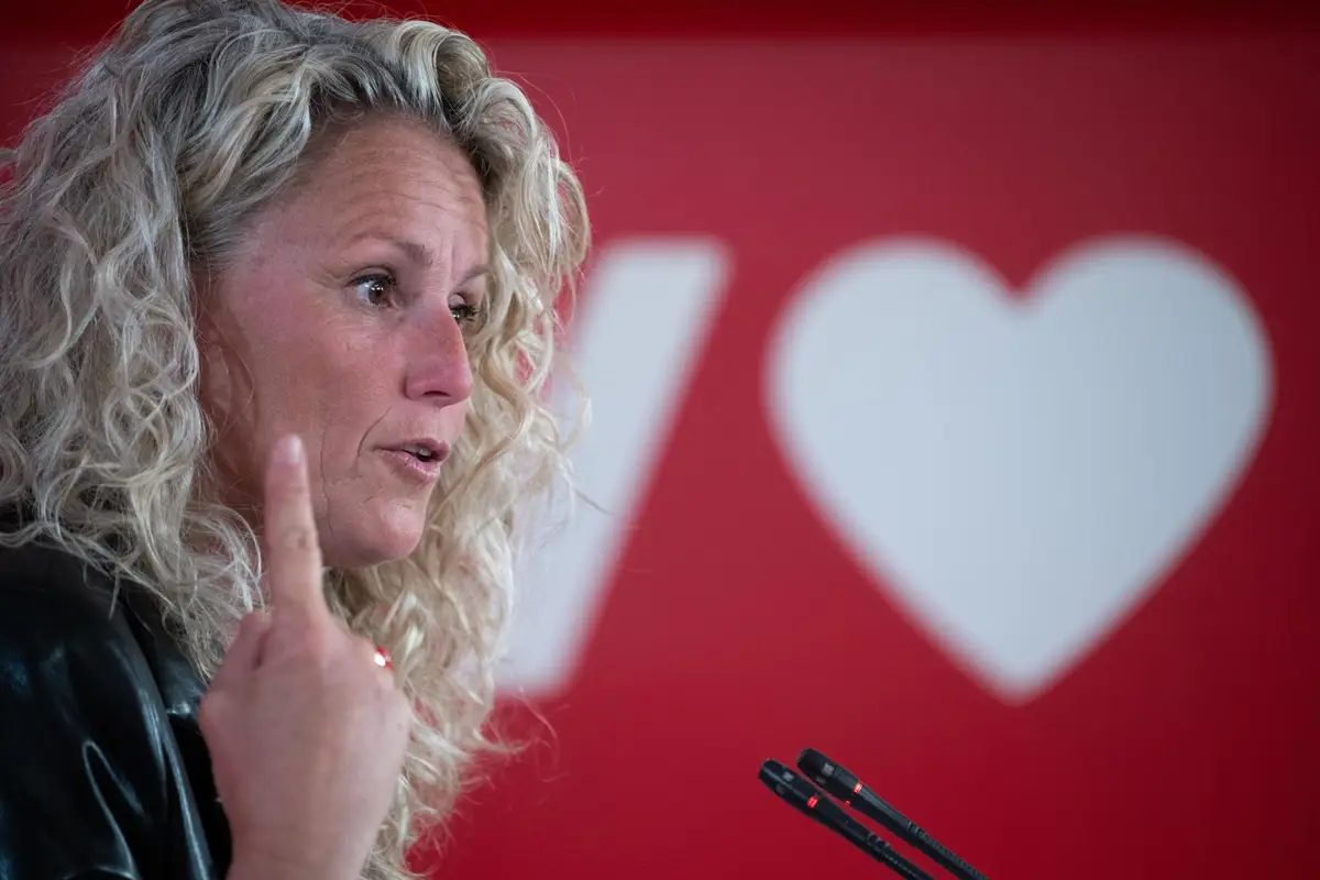 Montse Mínguez, portavoz del PSOE