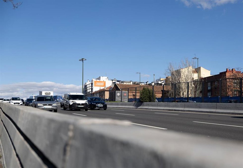 Archivo - El conocido 'scalextric' de Puente de Vallecas, a 19 de febrero de 2026, en Madrid (España).