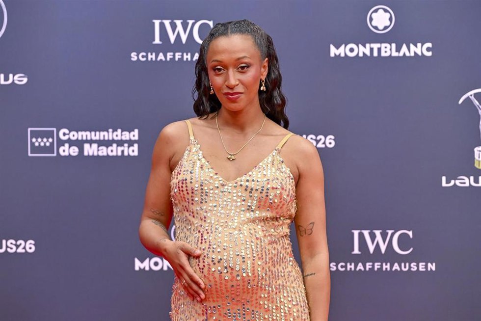La atleta española Ana Peleteiro, en la Gala de los Premios Laureus 2026.