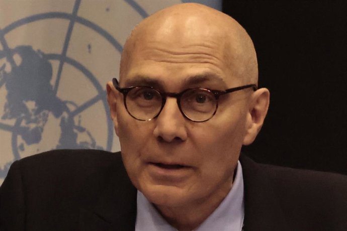 El Alto Comisionado de Naciones Unidas para los Derechos Humanos, Volker Turk, en el marco de un viaje oficial a México (archivo)