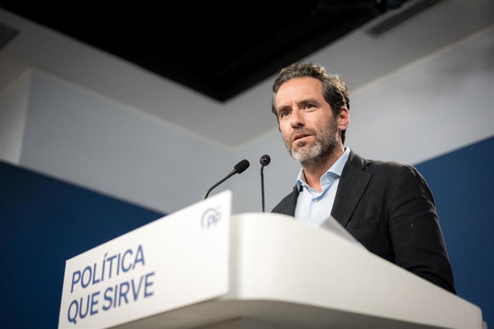 Archivo - El portavoz del Partido Popular, Borja Sémper. Archivo.