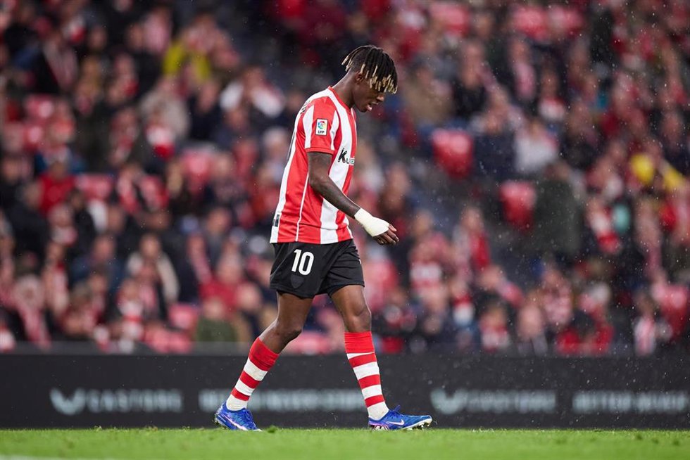 El extremo español del Athletic Club Nico Williams. 