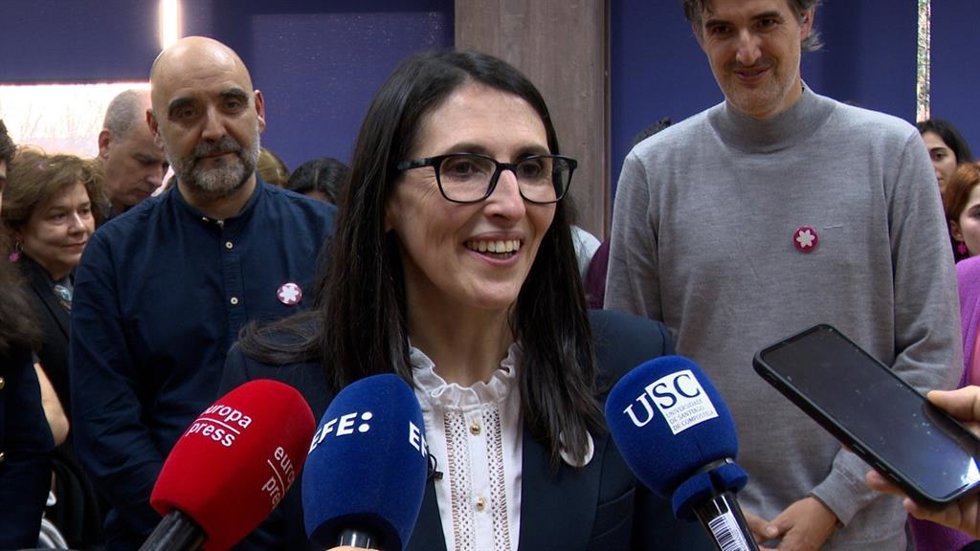 Archivo - Rosa Crujeiras, primera rectora de la historia de la USC: "Espero no ser la última y que vengan muchas más"