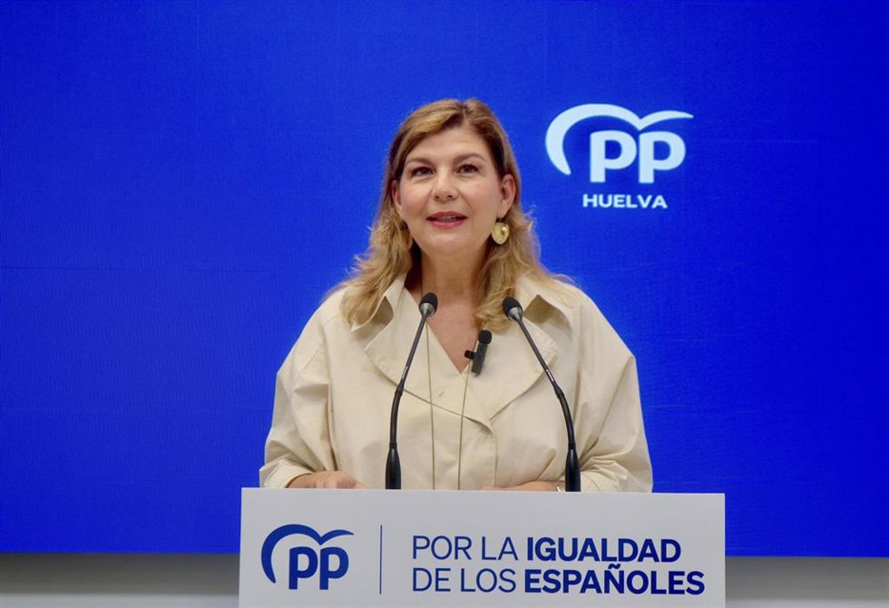 Archivo - La secretaria general del PP de Huelva y número tres por la provincia de Huelva a las elecciones andaluzas, Berta Centeno.