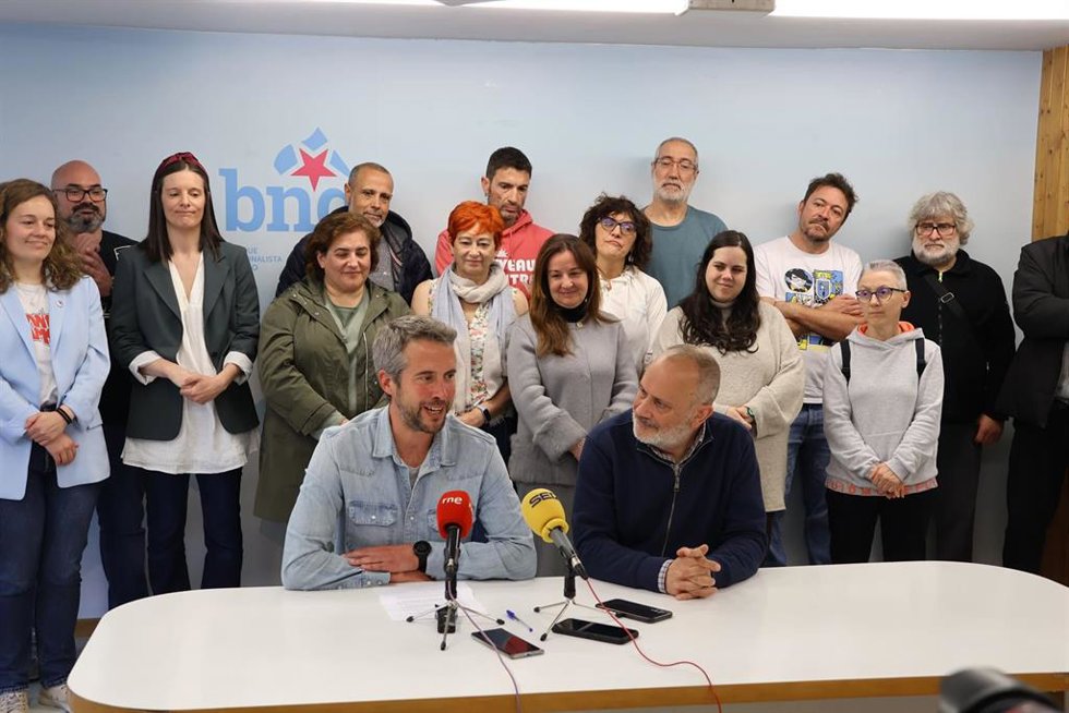 El portavoz del BNG de Lugo, Rubén Arroxo, presenta su candidatura para liderar las listas del Bloque en las elecciones municipales de 2027.