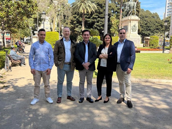 Archivo - Candidatura d'Impuls Farmacèutic encapçalada per Juventino Jiménez. 