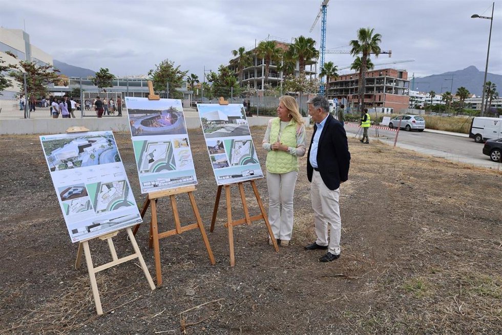 El Ayuntamiento de Marbella inicia las obras de la Escuela Municipal de Música y Danza de San Pedro.
