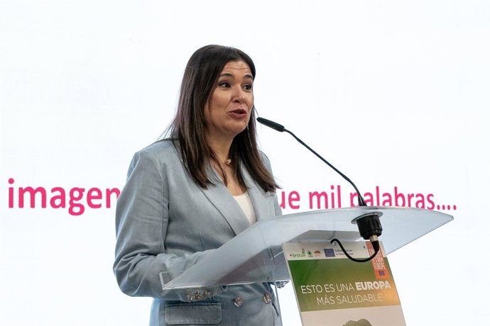 Antonia Piernas, en el evento de 'Una Europa más Saludable' 2026