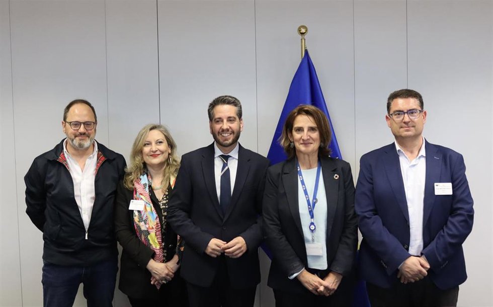 Javier García y Teresa Ribera ensalzan la importancia de los fondos europeos para el desarrollo de La Rioja