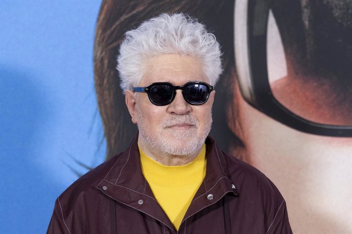 Archivo - March 17, 2026, Madrid, Spain: Pedro Almodóvar attended Amarga Navidad' (Bitter Christmas)