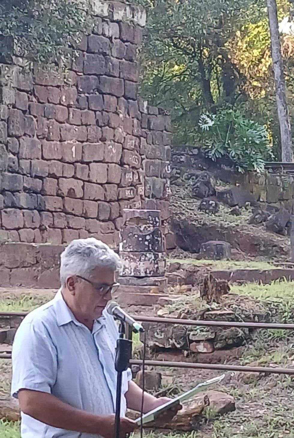 El escritor argentino Juan Ramón Fariña.