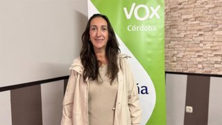 La candidata número uno de Vox al Parlamento de Andalucía por Córdoba, Paula Badanelli.