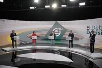 La crisis de los cribados centra el bloque de sanidad del debate de RTVA y Moreno afea a candidatos unirse "contra" él