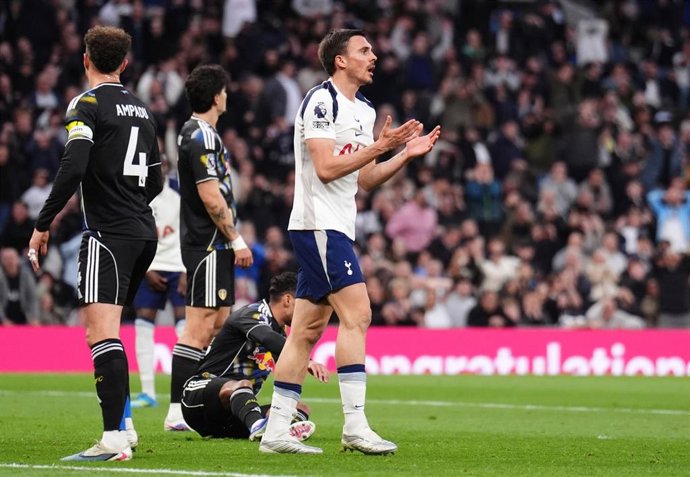 Joao Palhinha en el Tottenham Hotspur-Leeds United