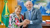 Foto: ONU.- Lula reitera su respaldo a la expresidenta chilena Bachelet para la Secretaría General de la ONU