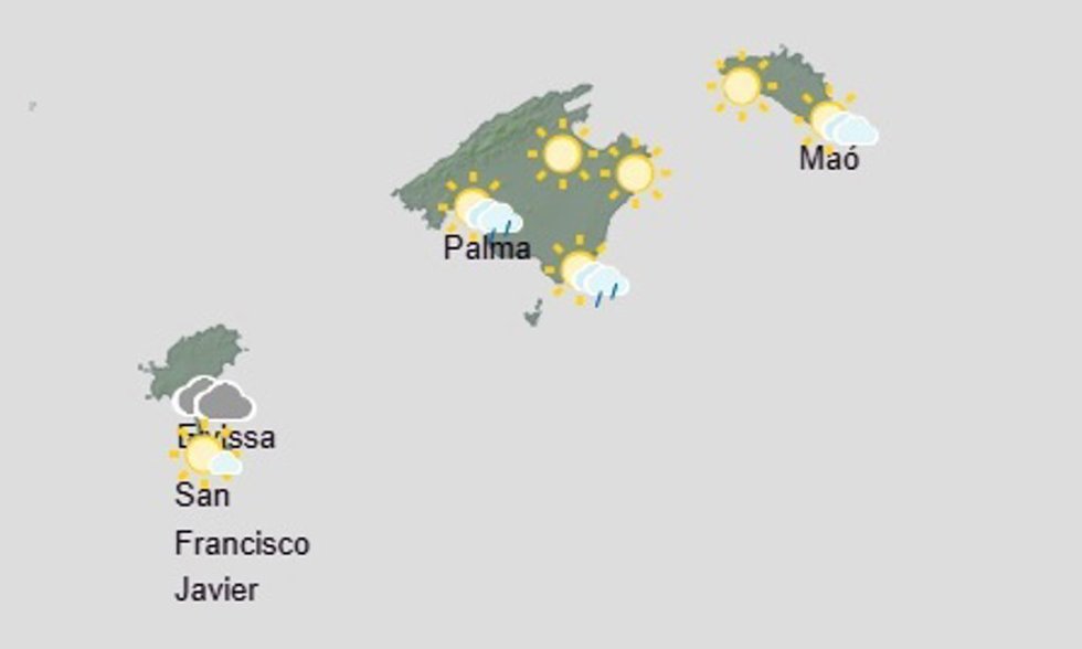 El tiempo hoy, martes 12 de mayo, en Baleares.