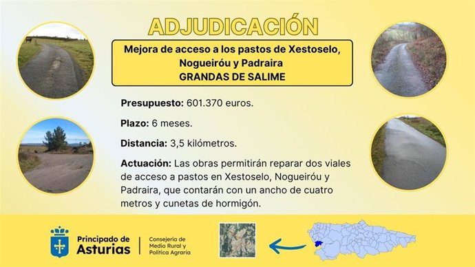 Adjudicación en Grandas de Salime.