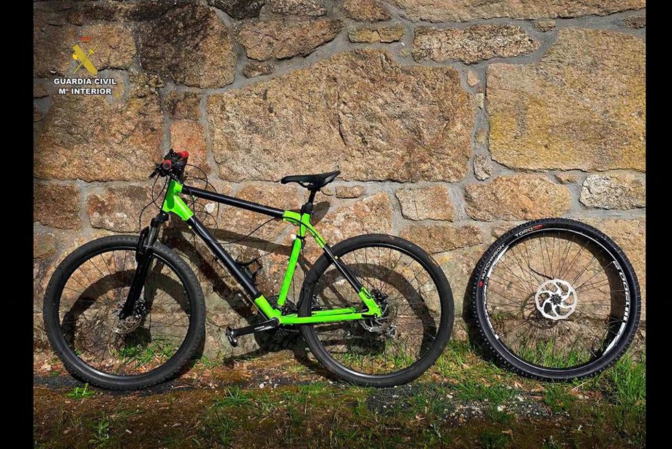 Una de las bicicletas robadas en Ames.
