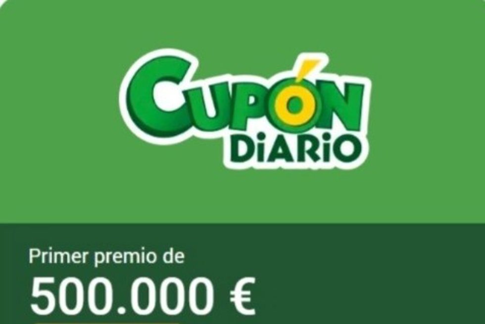 Archivo - Anunció del Cupón Diario de la ONCE.