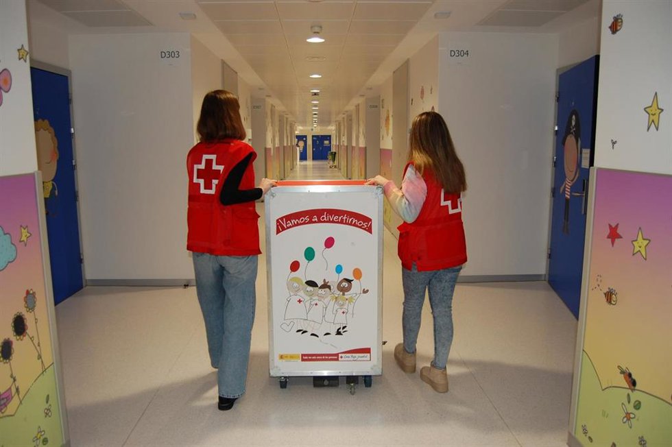 Voluntarias de la organización.