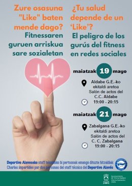 Cartel de las charlas