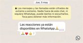 Foto: Portaltic.-WhatsApp confirma que la E2EE sigue activa en su app de mensajería tras el fin de los mensajes cifrados en Instagram