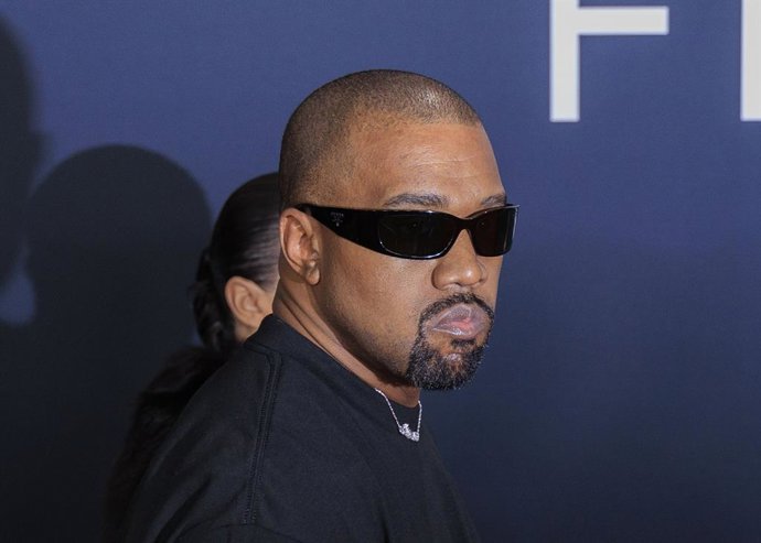 Archivo - El rapero Kanye West